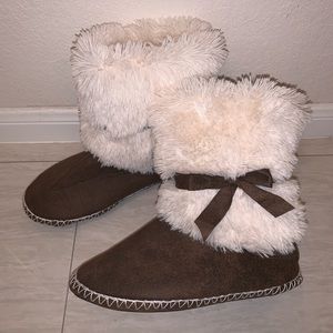 Comfy Fluffy Boot Slippers